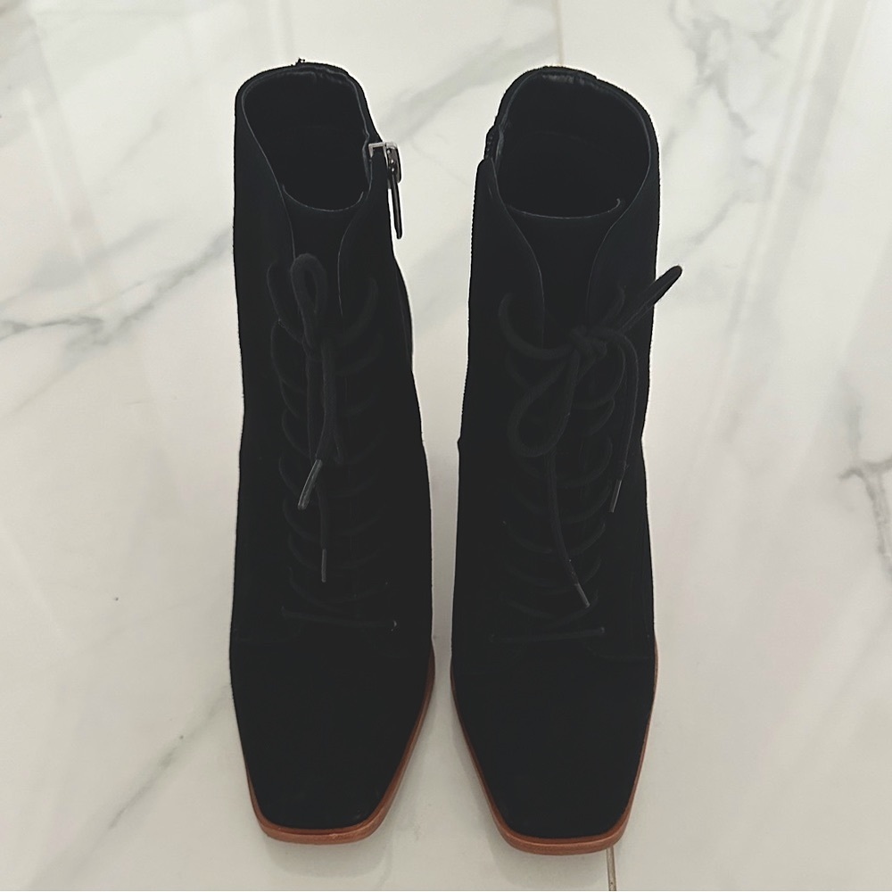 Vince Camuto Lace Up Booties